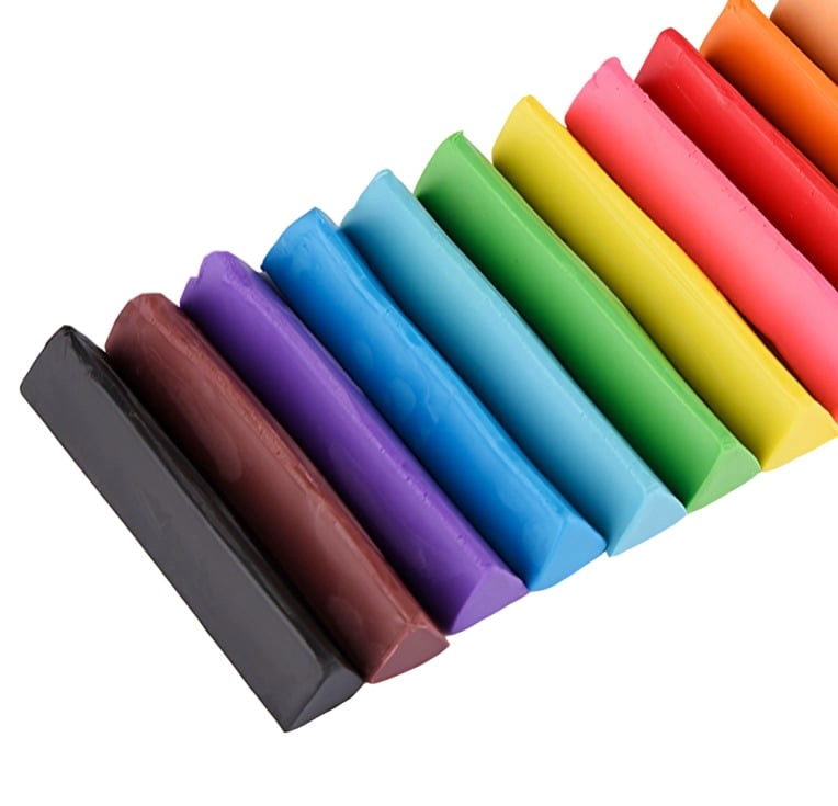 PACK 4 PLASTICINA TRIANGULAR 12 COLORES – TORRE - 3