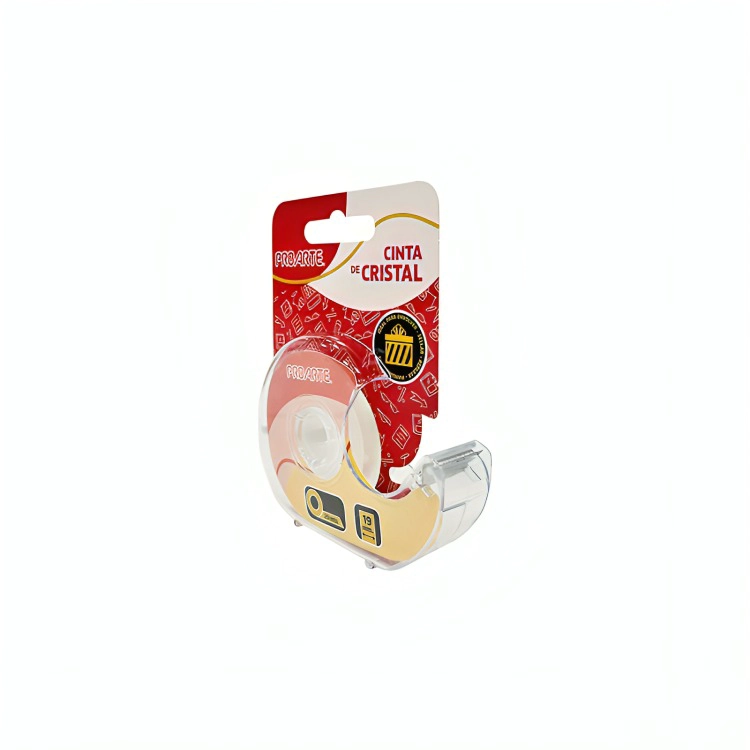 PACK 3 CINTA CRISTAL C/DISPENSADOR 19MM. X20M. – PROARTE - 3