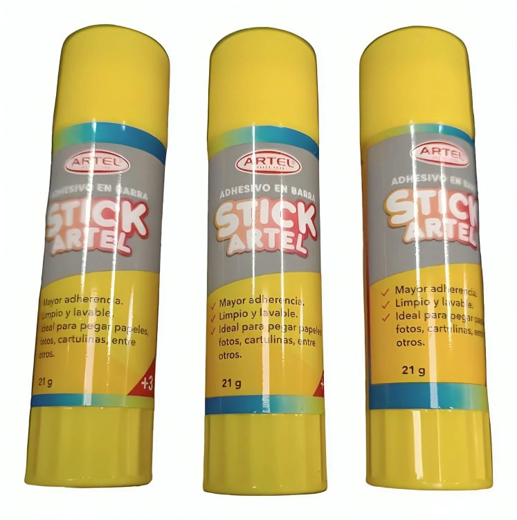PACK 3 SET 3 ADHESIVOS EN BARRA 15 GRS – ARTEL - 1