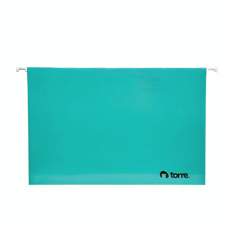 PACK 4 CARPETA COLGANTE CON BARRA METALICA / VERDE – TORRE - 1