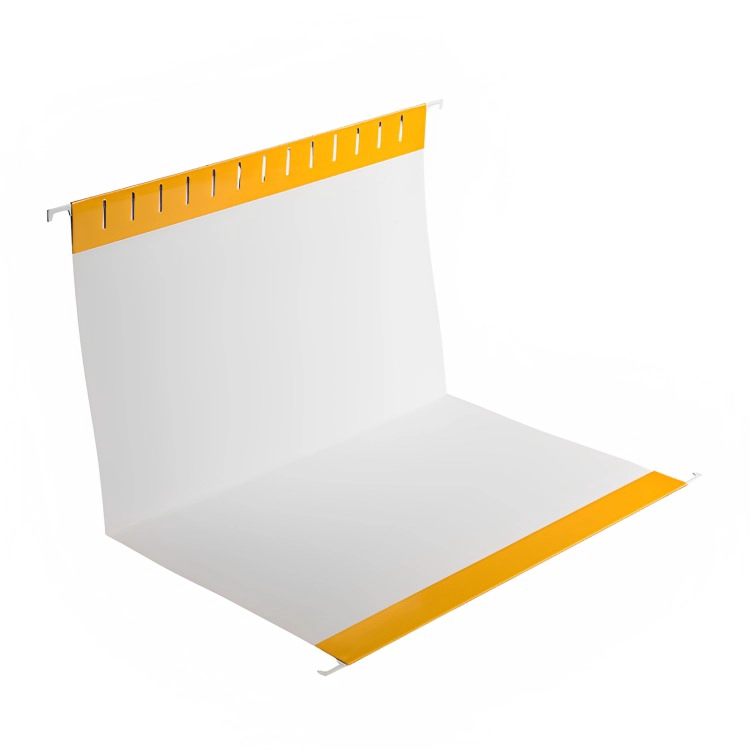 PACK 4 CARPETA COLGANTE CON BARRA METALICA / AMARILLO – TORRE - 1