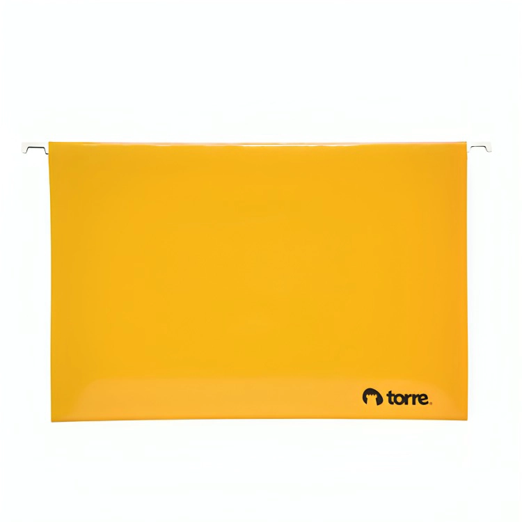 PACK 4 CARPETA COLGANTE CON BARRA METALICA / AMARILLO – TORRE - 2