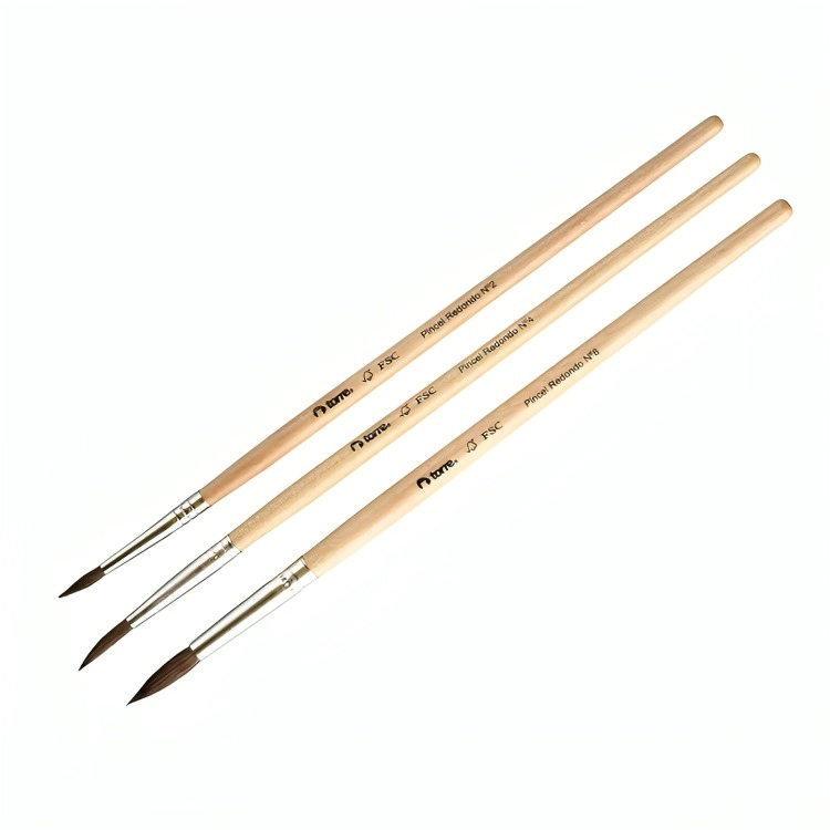 PACK 4 DE SET PINCELES REDONDOS N° 2-4-8 – TORRE - 2