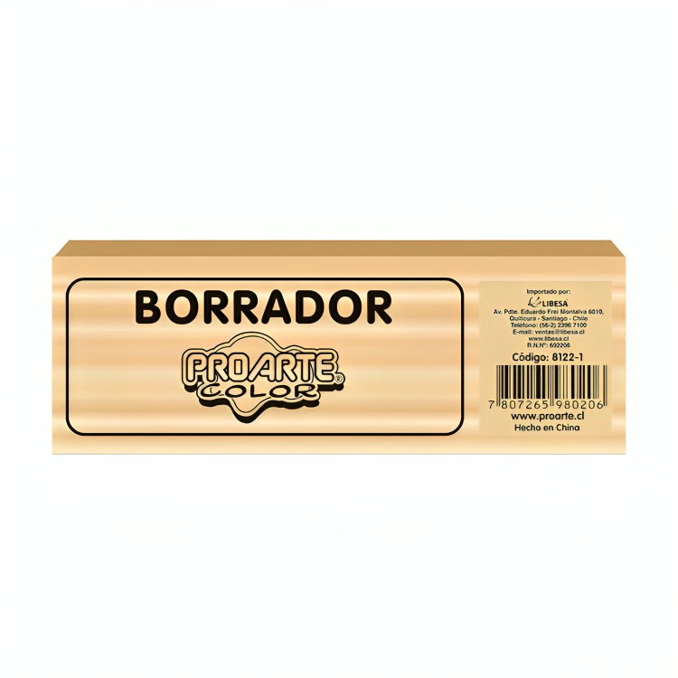 PACK 4 BORRADOR DE MADERA PARA PIZARRA – PROARTE - 1