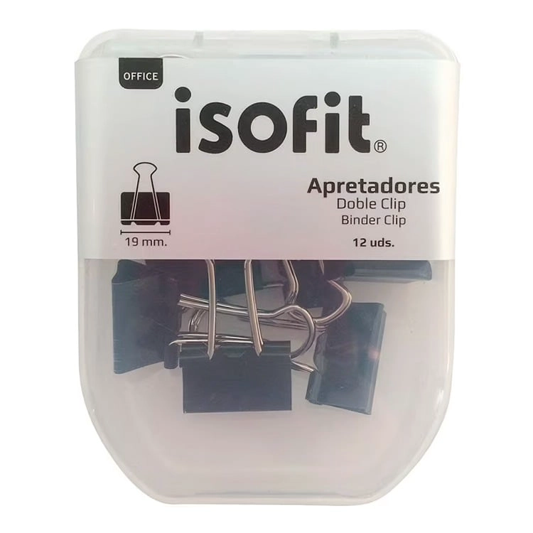 PACK 2 APRETADOR DSG CON PLASTICO 19 MM 12 UND – ISOFIT - 1