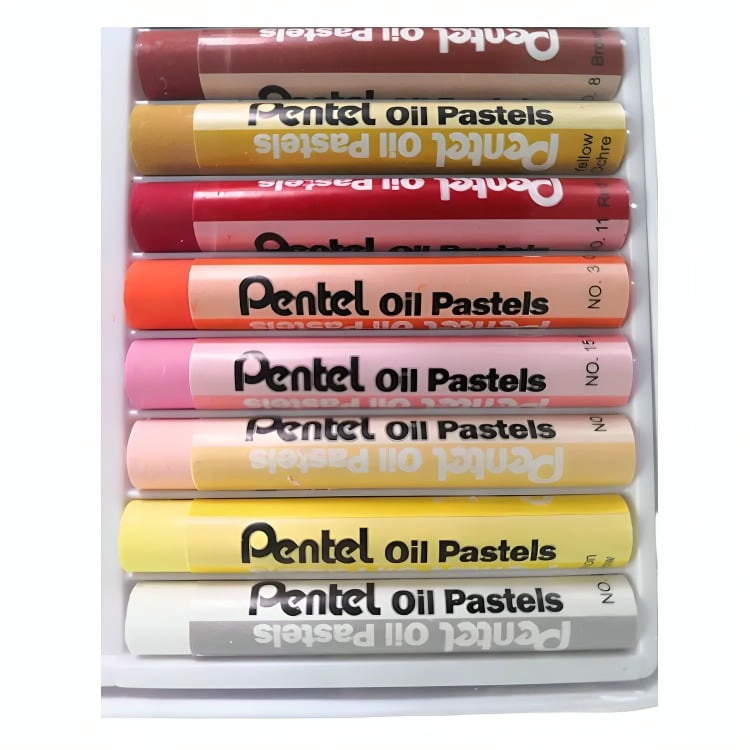 PACK 2 DE SET DE LAPICES PASTELES 16 COLORES – PENTEL - 1