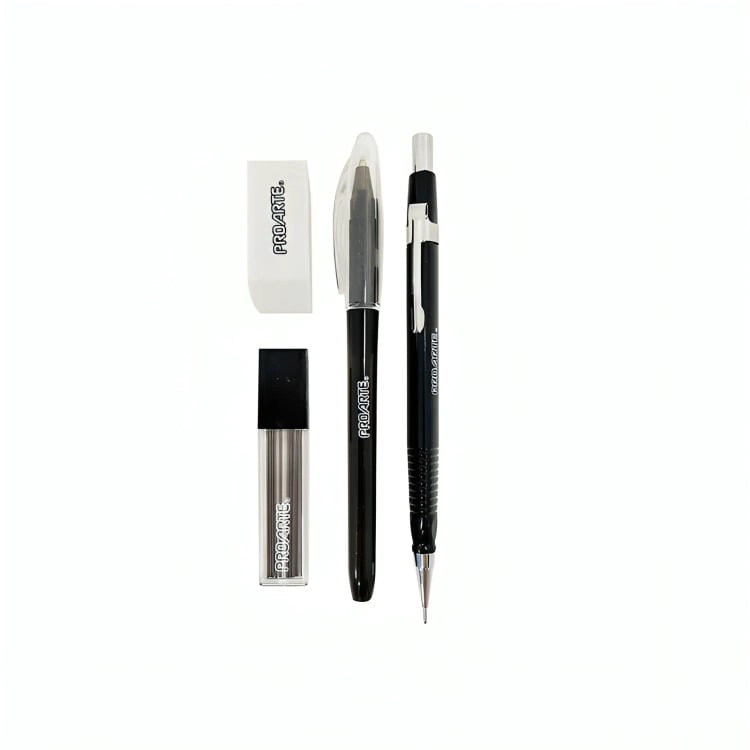 PACK 2 SET PORTAMINAS 0.7+BOLIG. GEL+GOMA+MINAS – PROARTE - 2