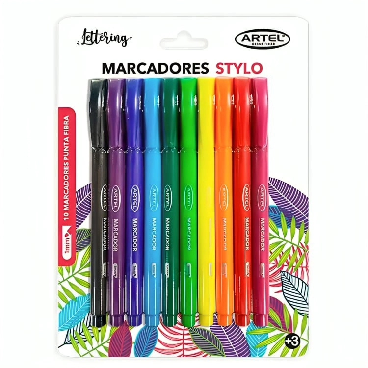 SET MARCADORES STYLO 1MM – ARTEL - 2