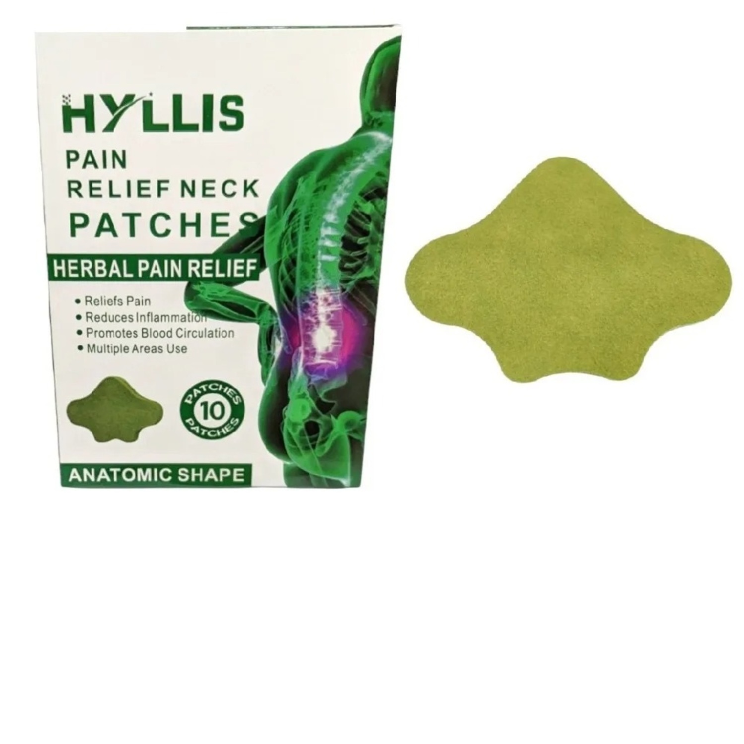 PACK X3 PARCHE PARA ALIVIAR EL DOLOR DE ESPALDA Y AREA LUMBAR (10PZ) - 2