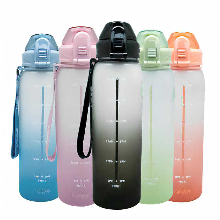BOTELLA MEDIDAS RUBBER 1 L KEEP - 4