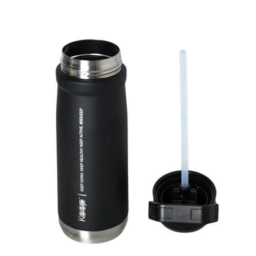 BOTELLA INSULADA CON MANGO 65O ML KEEP - 5