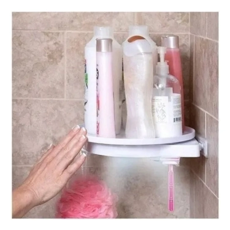 ORGANIZADOR MULTIUSO 360 ESTANTE ESQUINERO ESTANTE HOGAR - 2