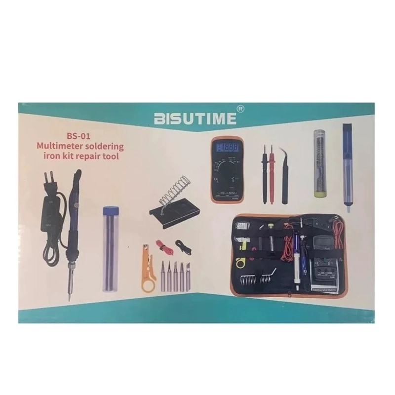 KIT SOLDADOR CAUTIN  REGULABLE MULTIMETRO - 2