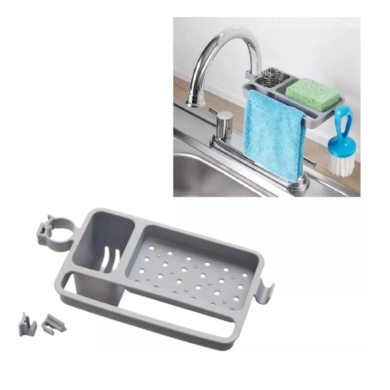 PACK  X 3 ORGANIZADOR DE FREGADERO SECA ACCESORIOS - 4