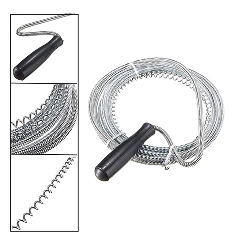 PACK X 3 GUAYA DESTAPA CAÑERIA PLOMERIA POCETA BAÑO FREGADERO (3 MTS) - 3
