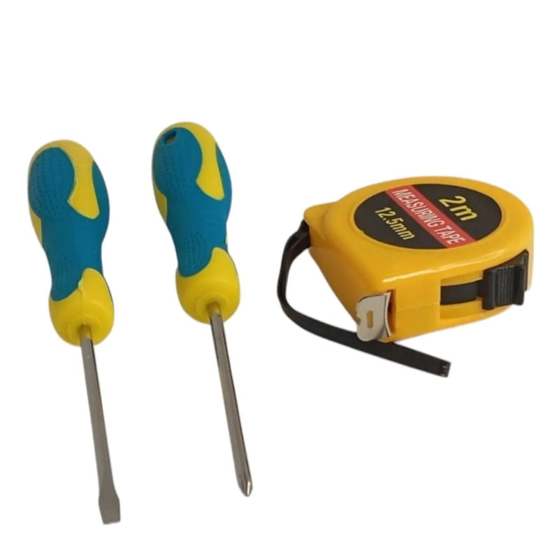 PACK X 3 SET DE HERRAMIENTAS MANUALES DESTORNILLADOR METRO 7 PIEZAS - 3