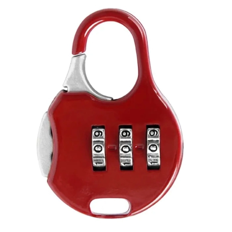 PACK X 4 CANDADO DE SEGURIDAD CON COMBINACION DE SEGURIDAD - 4