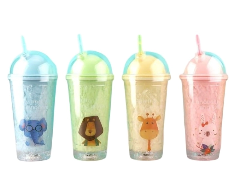 VASO ACRILICO DE COLORES 450ML - 2