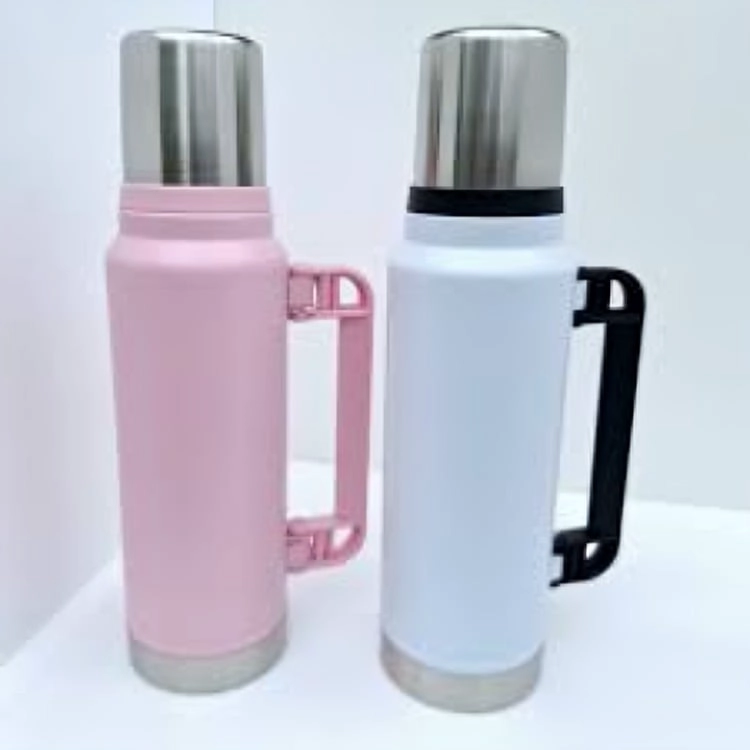 BOTELLA TE RMICA 1200ML ACERO INOXIDABLE DOBLE CAPA FRIO/CALOR - 1