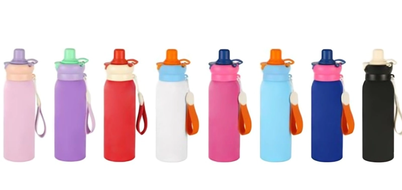 BOTELLA DE AGUA DEPORTIVA ANTIDERRAMES 650ML - 2