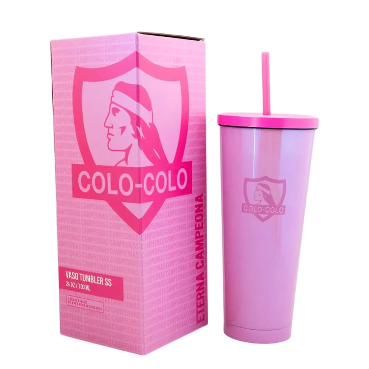 VASO TUMBLER PINK COLO COLO - 2