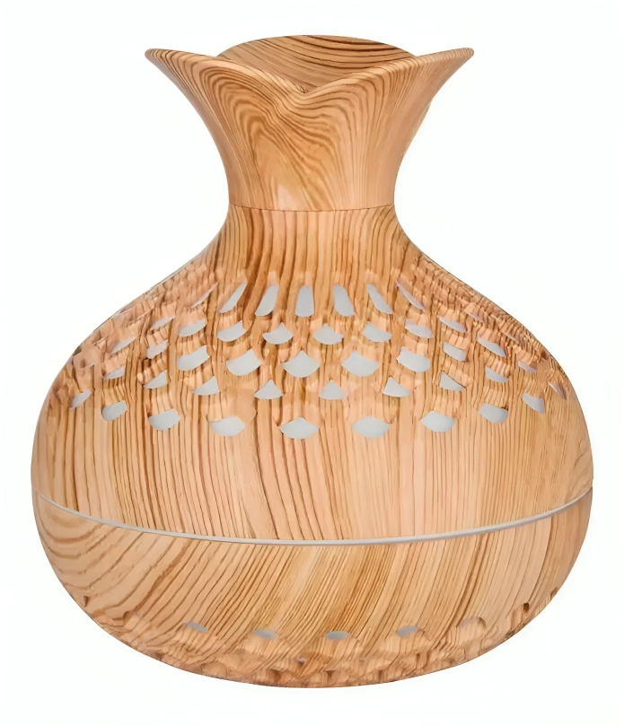 GENÉRICO HUMIDIFICADOR DE JARRON DE GRANO DE MADERA