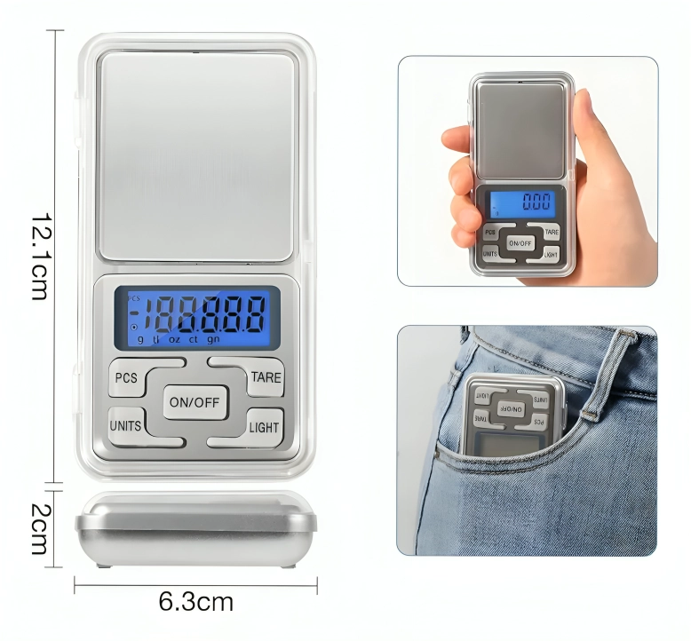 BALANZA DIGITAL DE PRECISION PARA JOYERIA - 1