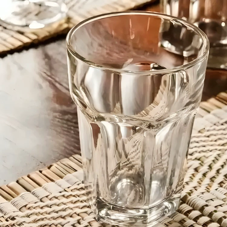 SET 6 VASO ALTO DE VIDRIO 400ML  VASOS PARA BEBIDAS FRIAS - 3