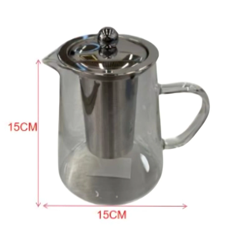 TETERA DE VIDRIO CON FILTRO 750 ML | JARRA PARA TE  CON INFUSOR - 1