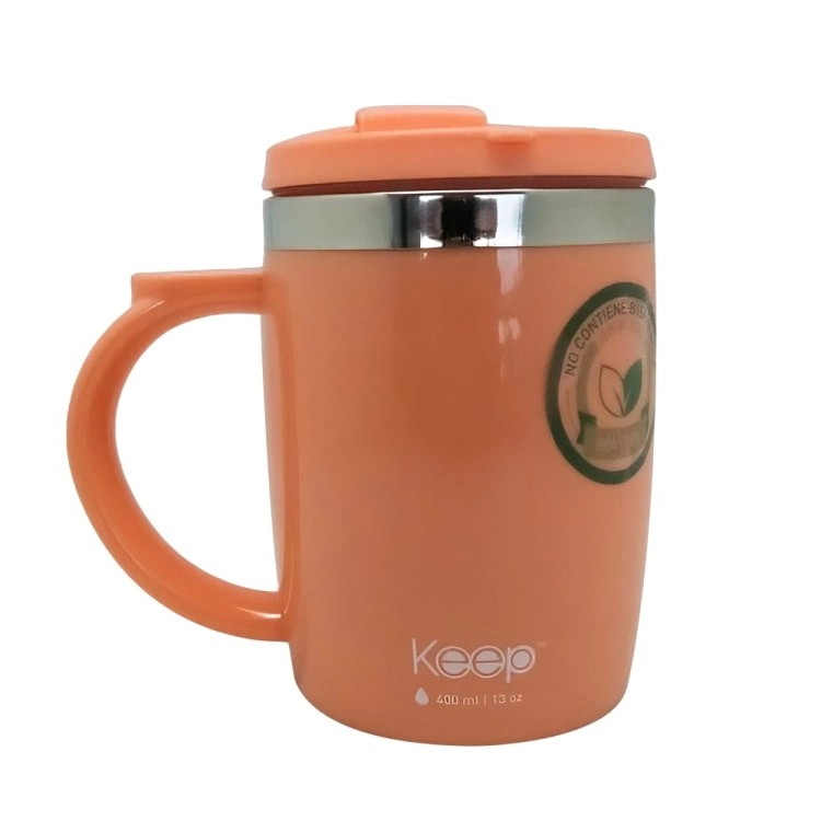 MUG TERMO KEEP COLORES  400 ML , COLOR SURTIDO - 3