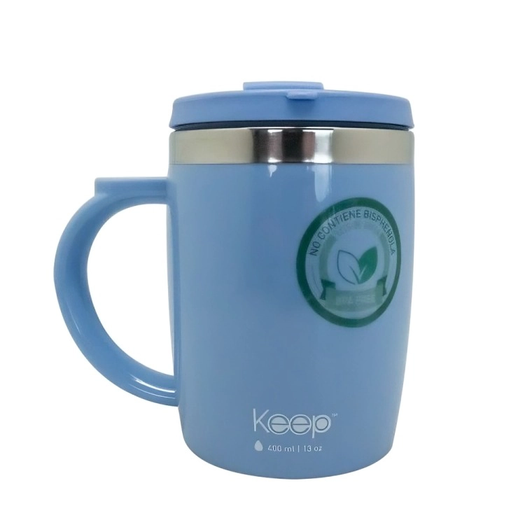 MUG TERMO KEEP COLORES  400 ML , COLOR SURTIDO - 4
