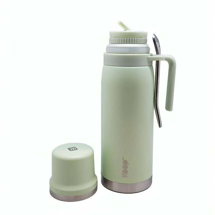 TERMO MATE TO GO KEEP ACERO INOXIDABLE 1.0 L VERDE - 3