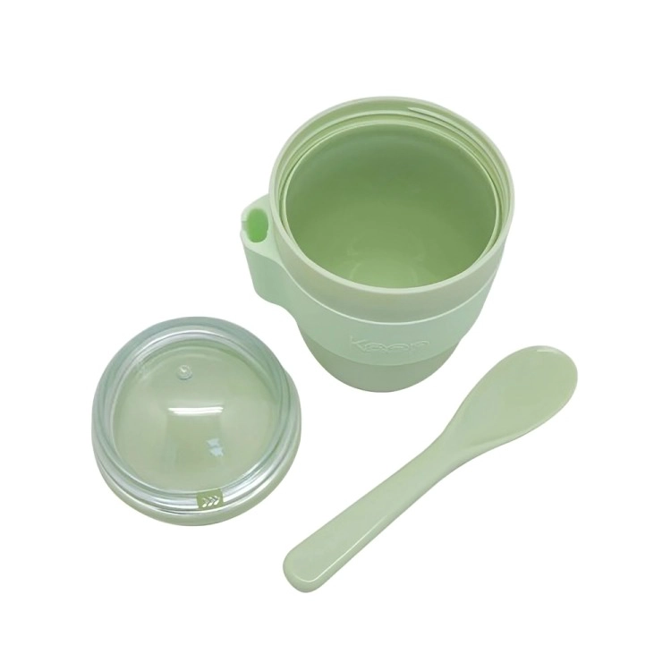 VASO YOGURT 330 ML KEEP VERDE - 1