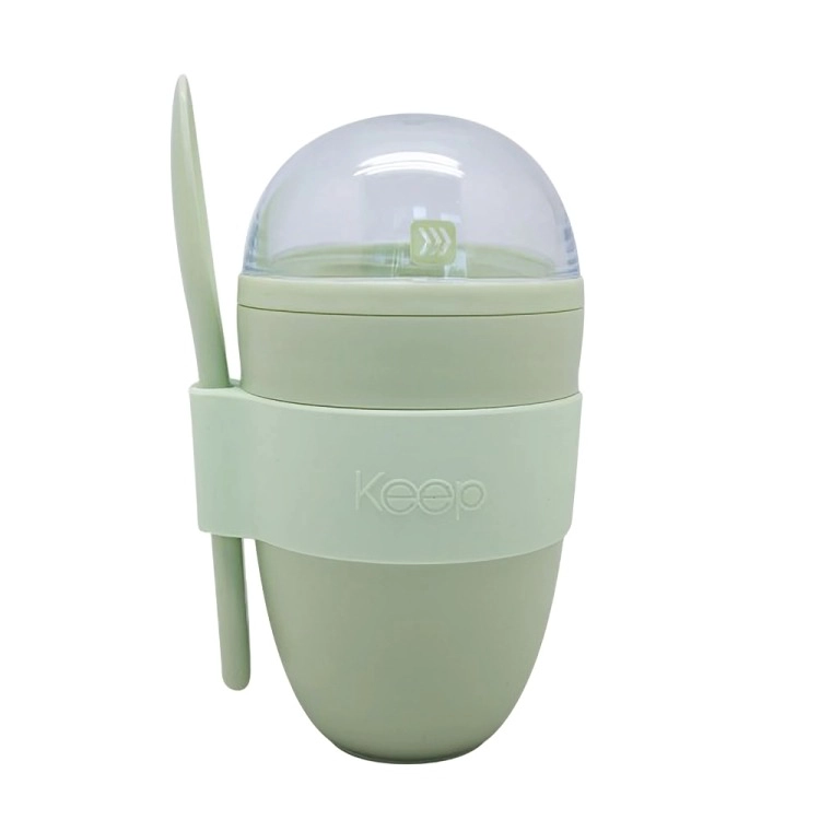 VASO YOGURT 330 ML KEEP VERDE - 3