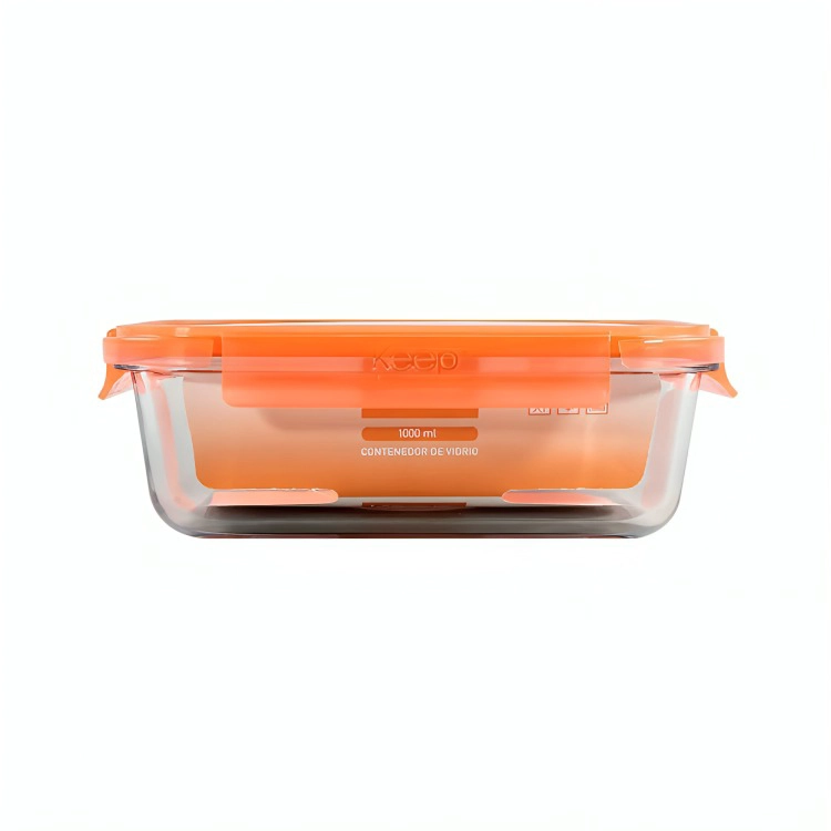 CONTENEDOR HERMETICO RECTANGULAR KEEP VALUE 1000ML - 4