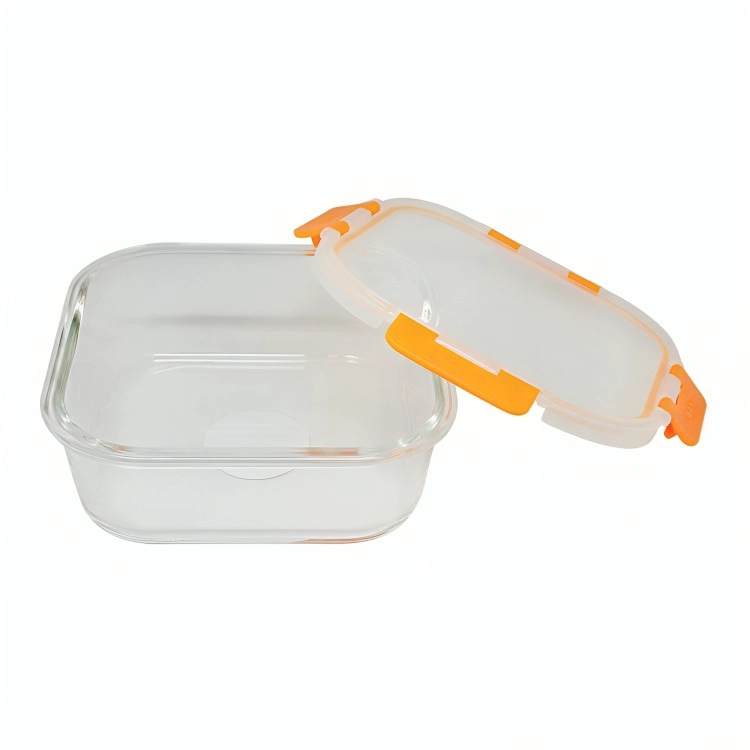CONTENEDOR HERME TICO KEEP RECTANGULAR GLASS 1520 ML (COLOR AL AZAR) - 2