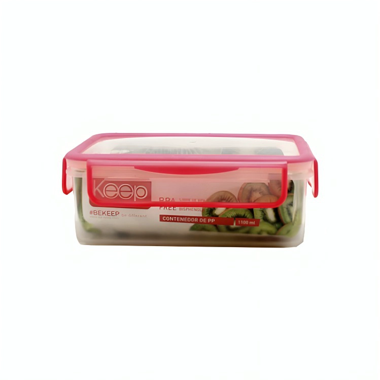 CONTENEDOR HERMETICO PP 1000 ML RECTANGULAR - 1