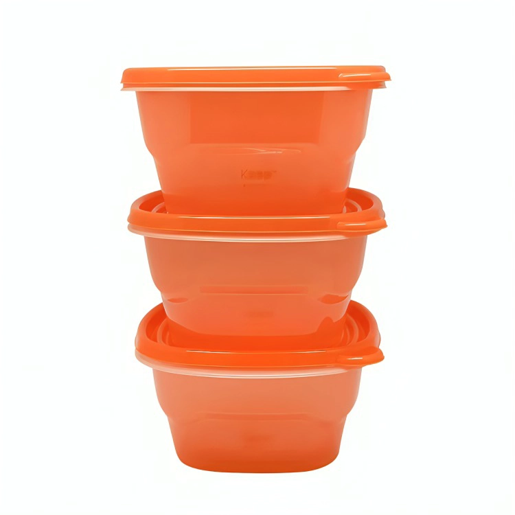 SET 3 CONTENEDORES KEEP HERME TICOS APILABLES 1200ML - 3