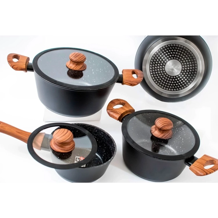 BATERIA DE COCINA KEEP GRANITE LINE 7 PIEZAS - 2