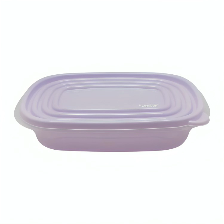 CONTENEDOR HERMETICOS APILABLES PP 3 PCS 950 ML KEEP - 2