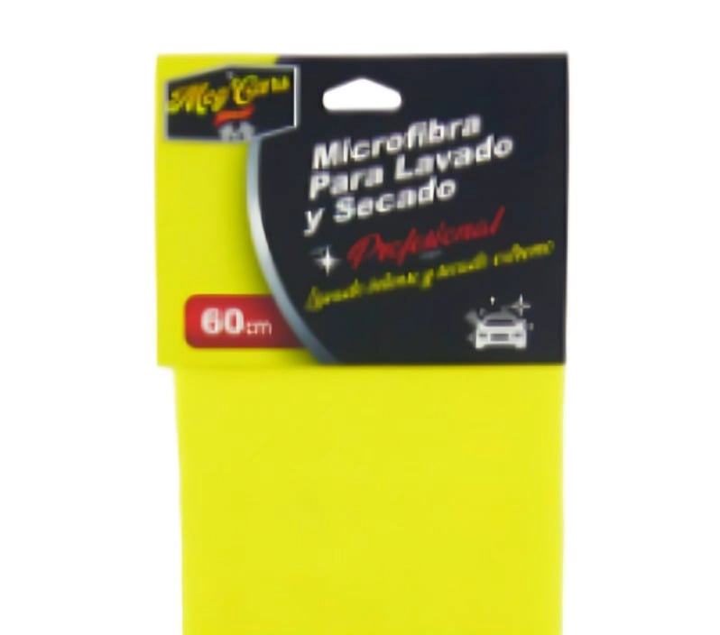 PAÑO MICROFIBRA PARA LAVADO Y SECADO DE AUTOS - 1
