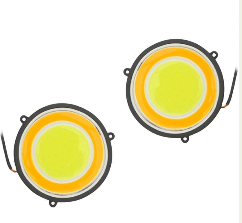 NEBLINERO LED COB REDONDO PARA AUTO - 3