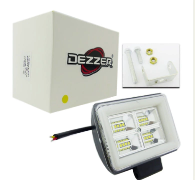 NEBLINERO 16 LED + ARO DUO COLOR ESTROBO DEZZER - 1