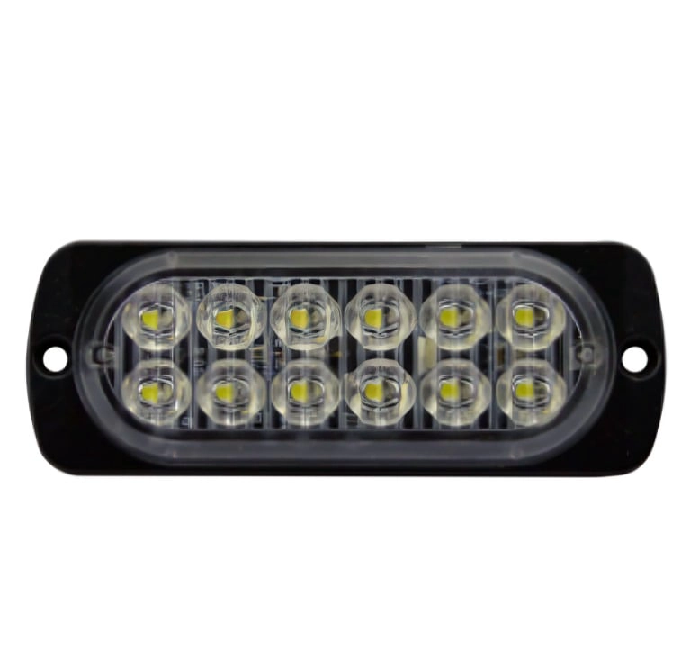 LUZ LED NEBLINERO ESTROBO LED UNIVERSAL 12V/24V TRICOLOR PARA VEHICULOS - 2