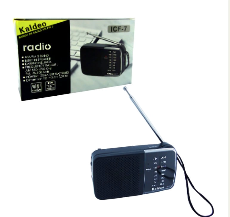 MINI RADIO PORTATIL DE BOLSILLO AM FM  A PILAS - 2