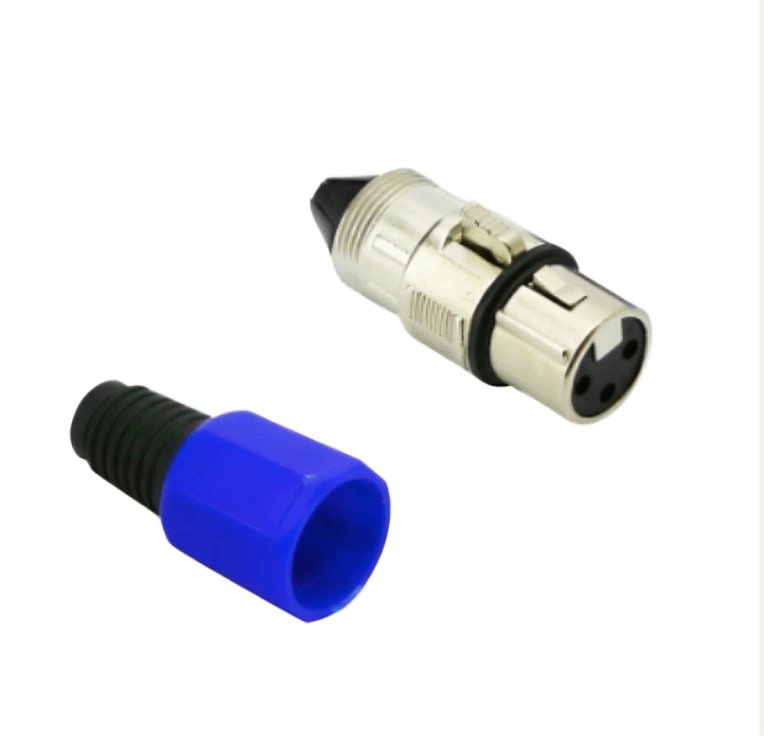 PACK 4 CONECTOR CANON HEMBRA ALTA CALIDAD - 2