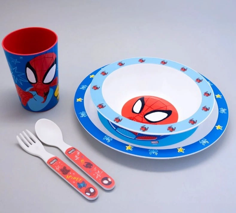 SET DE DESAYUNO PP SPIDER-MAN K PELICULA - 1