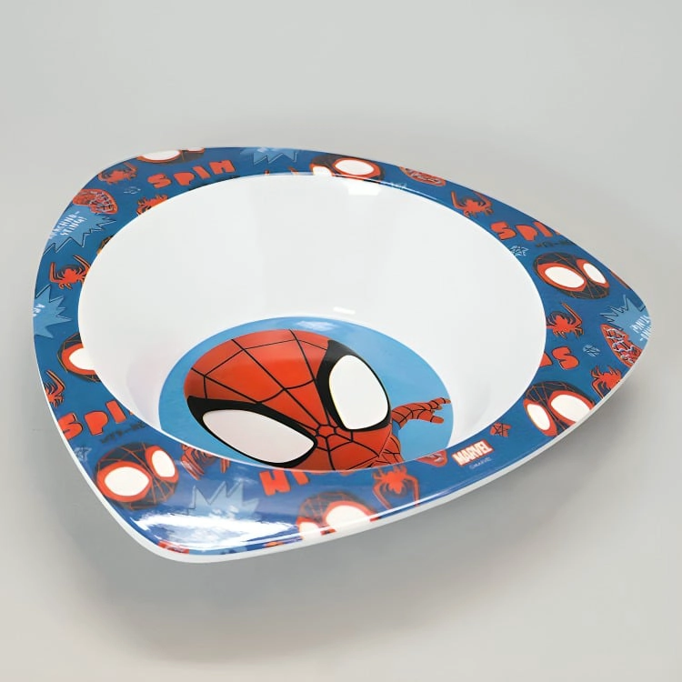 PACK 3 BOWLS DE MELAMINA SPIDER-MAN K PELICULA - 1