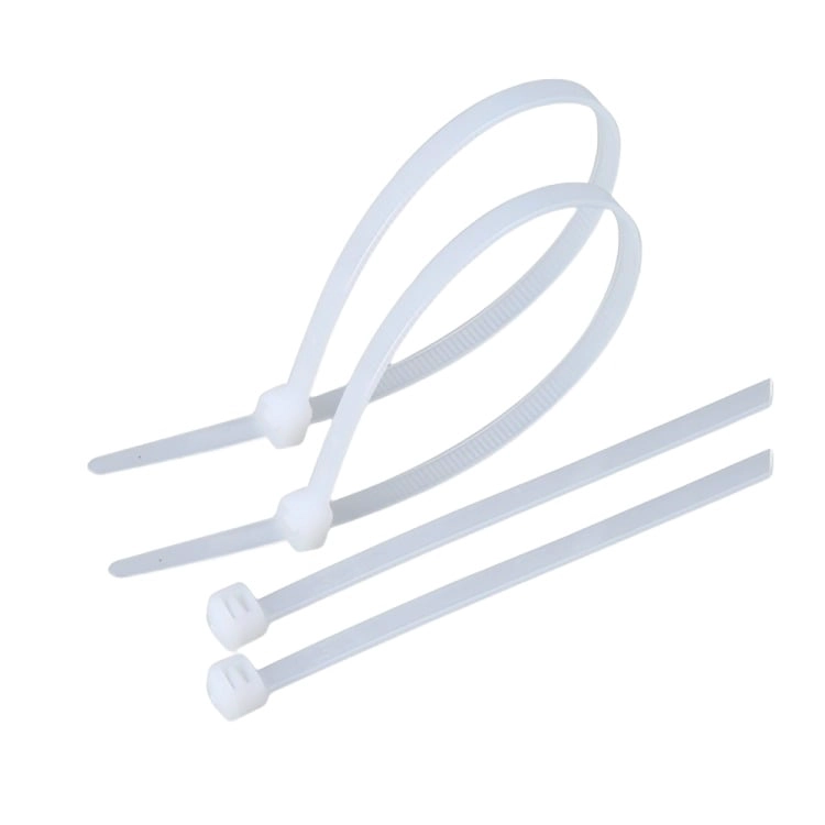 PACK 3 AMARRA CABLE PLASTICO X 100 PCS BLANCA - 2
