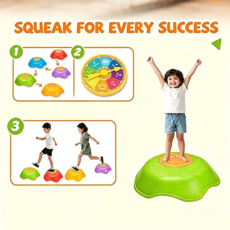 SET DE PIEDRAS DE EQUILIBRIO INFANTILES CON SONIDO - 1